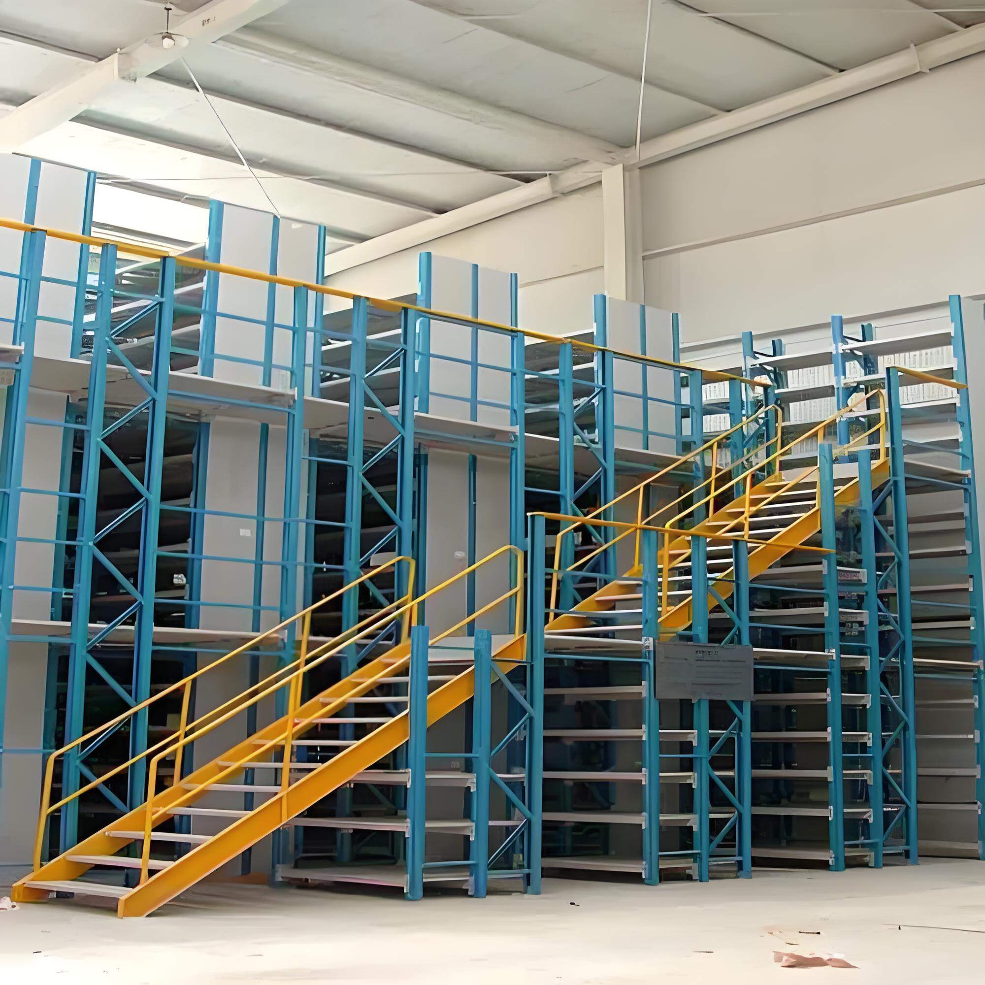 江门仓储多层货架,江门重型阁楼平台货架生产厂家