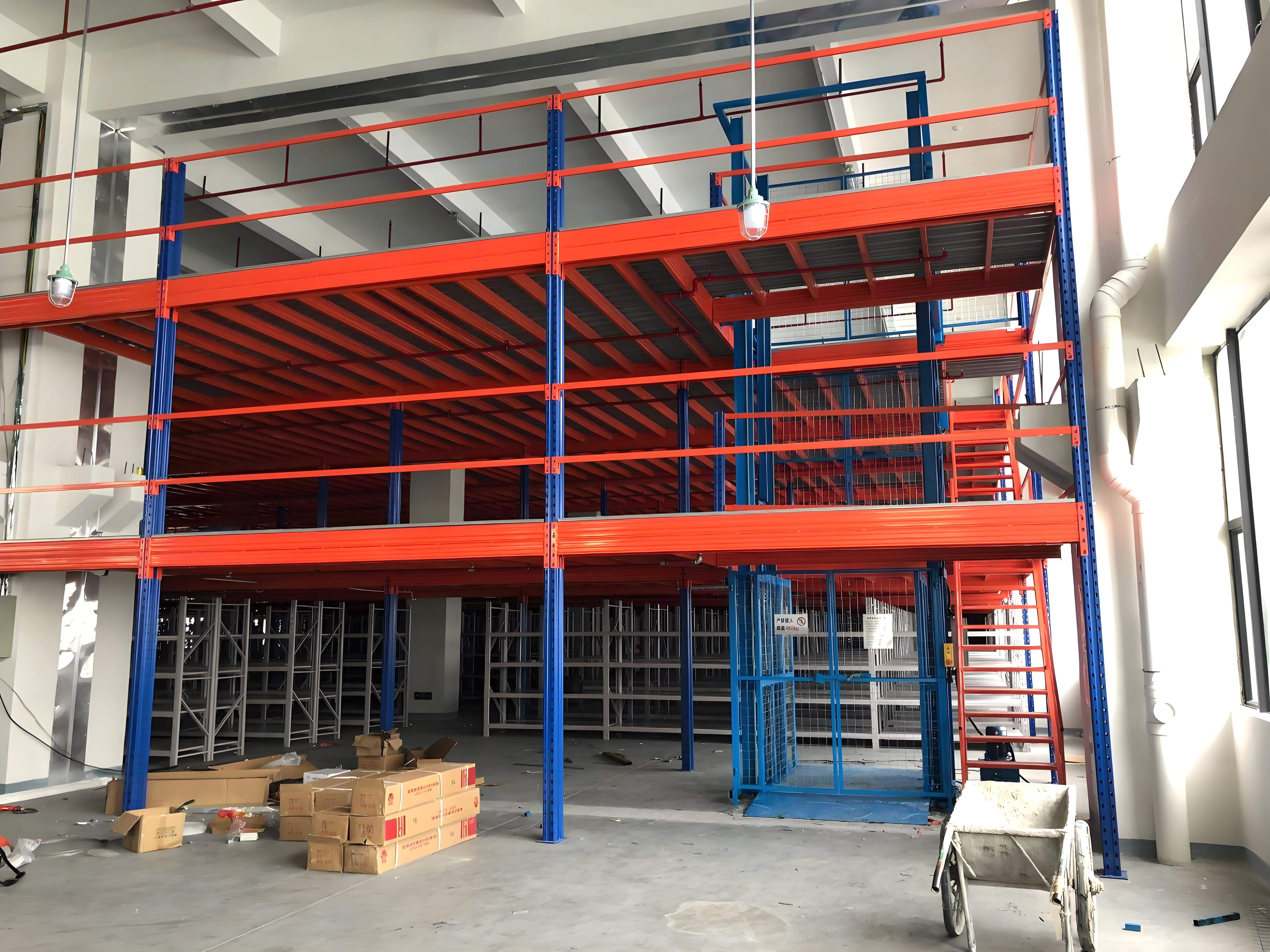 阁楼式货架的特点与应用场景